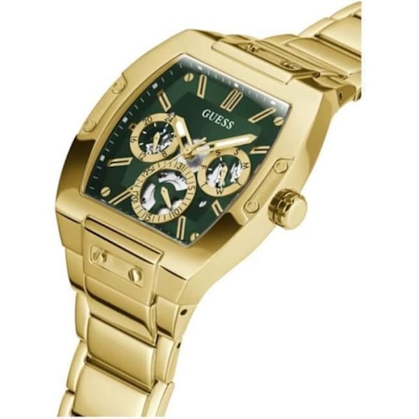 Ur - Guess - Phoenix GW0456G3 - Kvarts - Rustfrit stål - Grøn urskive Grönt, guld