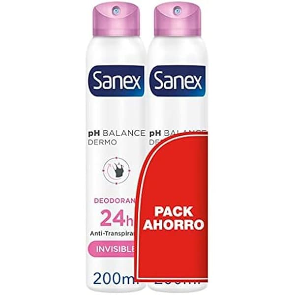 Deodorant - SANEX - Dermo Invisible - Spray - Box - Alle hudtyper