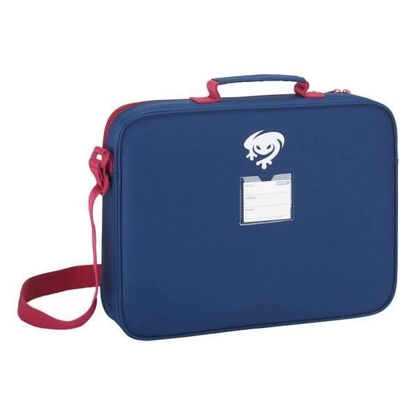 Dokumentväska - Levante U.D. - Blå Röd Granat - 6 L - Justerbar rem - Polyester