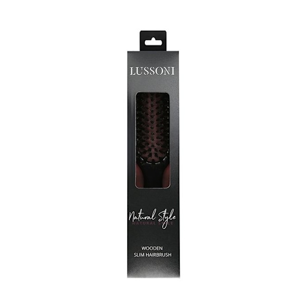 Lussoni Haircare Brush Natural Style Slim - hieno harja