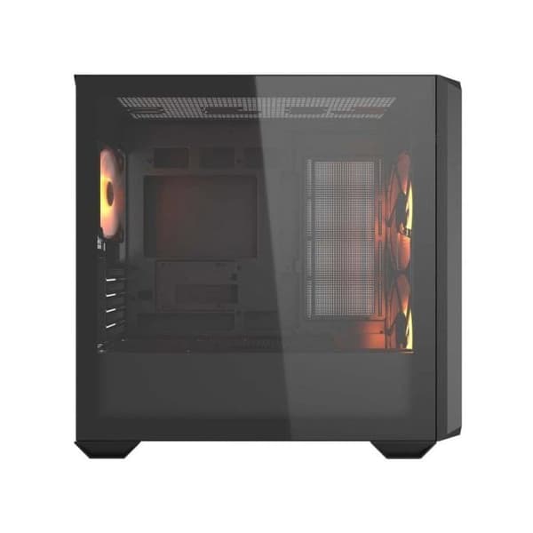 Torre gaming Cougar MX600 MINI Musta Mini Tower micro ATX 2x160mm ARGB USB-C