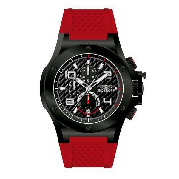 Bobroff herreur BF1002M14 (42 mm) - Quartz - Alfanumerisk - Voksen - Herrer - Bobroff