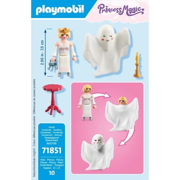 PLAYMOBIL 71851 Prinsessa ja fosfooreskuva naamiaispuku Flerfärgad