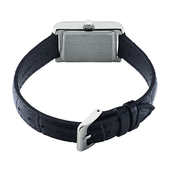Casio Ur - Kvinder - LTP-1234PL-7A2EF - Sort Læderrem - Vandtæt 3 ATM Svart