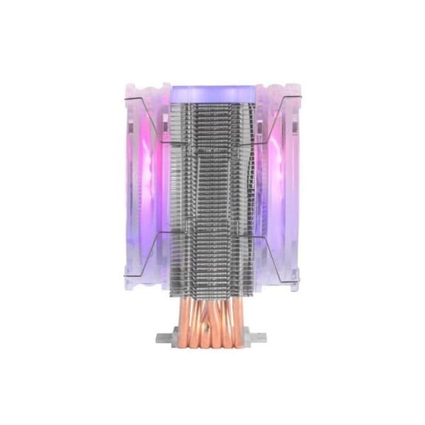 Ventilator til processor - Mars Gaming - MCPU66 RGB - Transparent - Socket AM4 - Aluminium