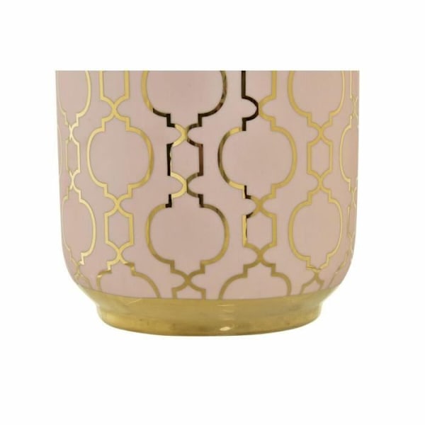 orientalisk roséguld porslinsvas (15 x 15 x 41,5 cm)