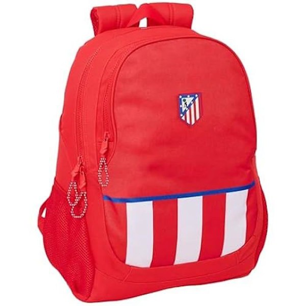 Skolryggsäck för barn - Safta Atlético de Madrid - Bekväm och mångsidig - Röd - Blandad