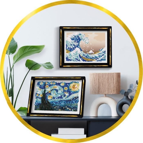Luovuussetti - LANSAY - Sequin-kokoelma - Tähtiyö - Van Gogh - Alk. 14 vuotta