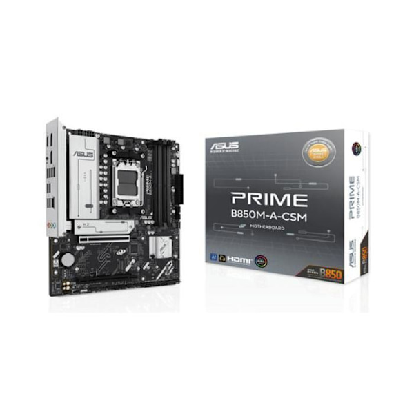 Asus PRIME B850M-A-CSM Emolevy Socket AM5- Micro ATX