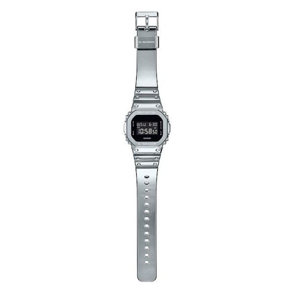 Klocka - Casio - GM-5600YM-8ER - Silver Plast - Vattentålighet 20 bar - Digital Pengar