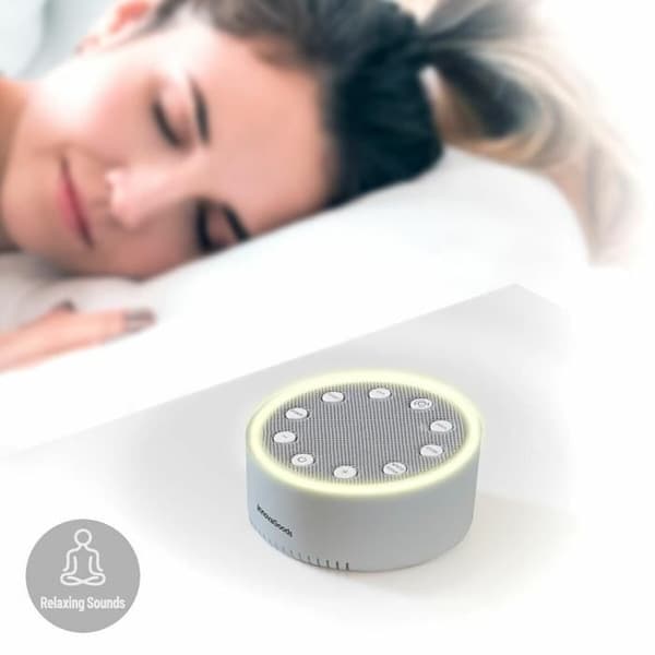 White Noise Machine for Sleeping Slewel InnovaGoods grå