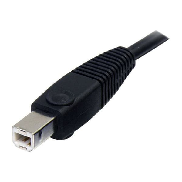 KVM-switch kabel med DisplayPort®USB 4 i 1,8 m med lyd og mikrofon - STARTECH