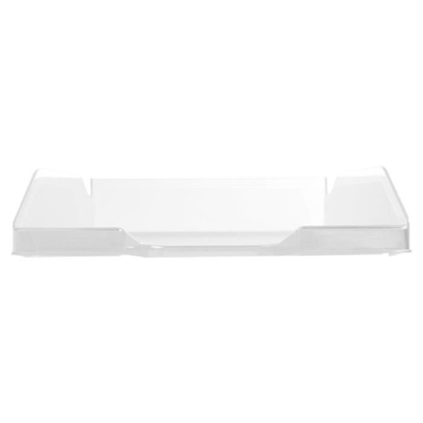 Postlåda - Q-Connect - A4+ - Stapelbar - Transparent - 350x255x65mm Transparent