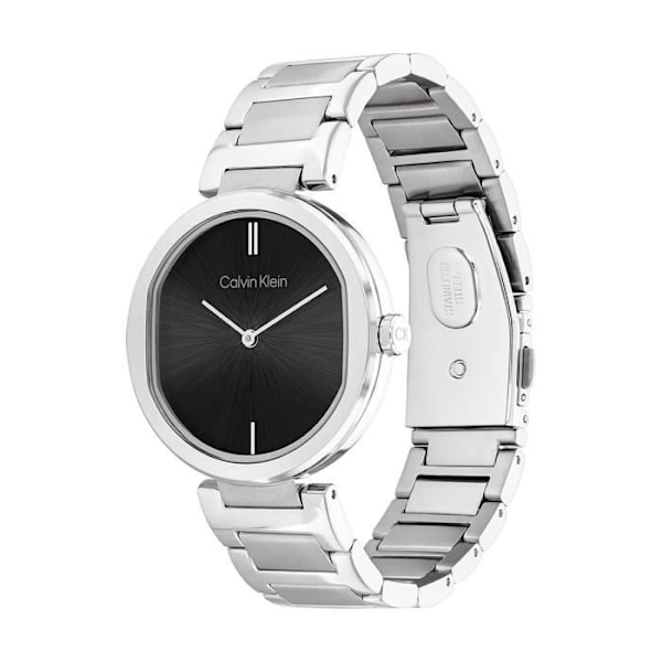 Dameur - CALVIN KLEIN - 242041 - Grå Stål - Quartz - Analogisk Grå