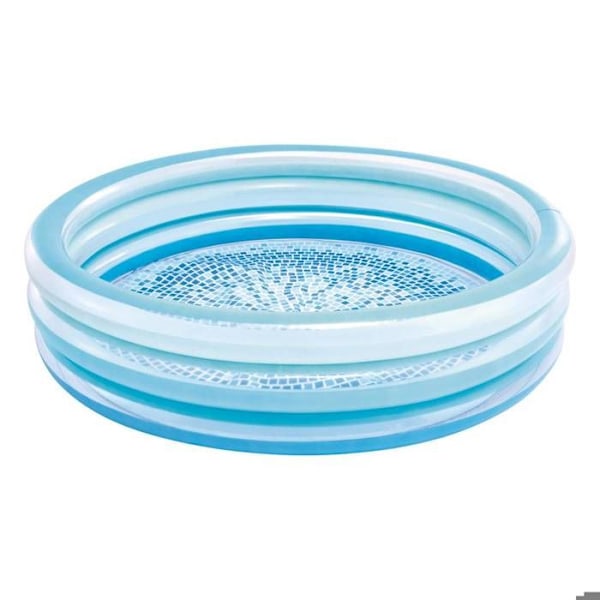 Oppustelig badebassin Intex Blue Bliss Flerfärgad