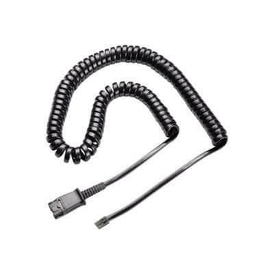 PLANTRONICS Puhelinjohto - 3,05 m Sort