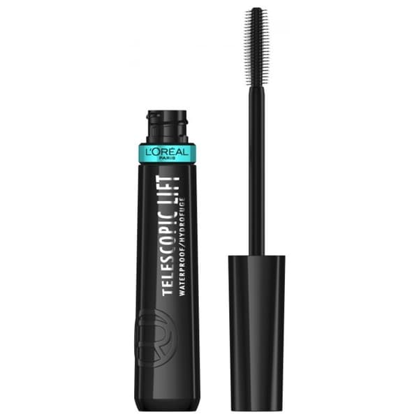Mascara - L'OREAL PARIS - Telescopic Lift - Vandafvisende - Sort - 9,9 ml Sort