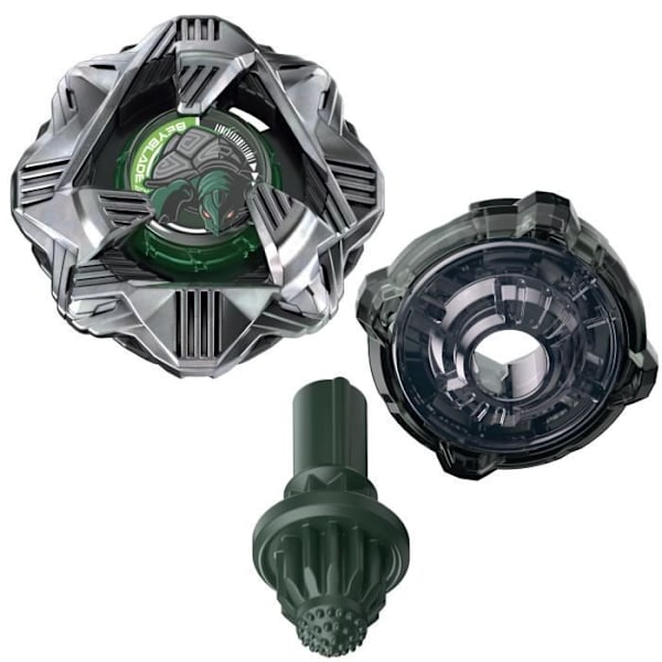 Beyblade X Pack Obsidian Shell 4-60D, äkta Takara Tomy försvarstopp, Från 8 år Flerfärgad