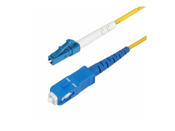 Fiber Optisk Kabel - STARTECH - 5m - LC til SC - Enkelt Mode - Gul - Simplex