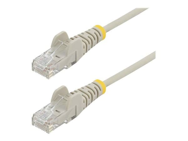 RJ45 Ethernet-verkkokaapeli - StarTech - Cat6 - 2,5 m - U/UTP - Harmaa