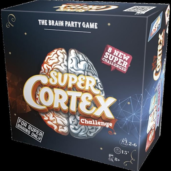 Asmodee Cortex Super Cortex ML atmosfære-spil Flerfärgad