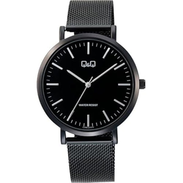 Herre Ur - Q&Q - C34A-011PY - Ø 40 mm - Vandtæthed 3 ATM - Mineralglas