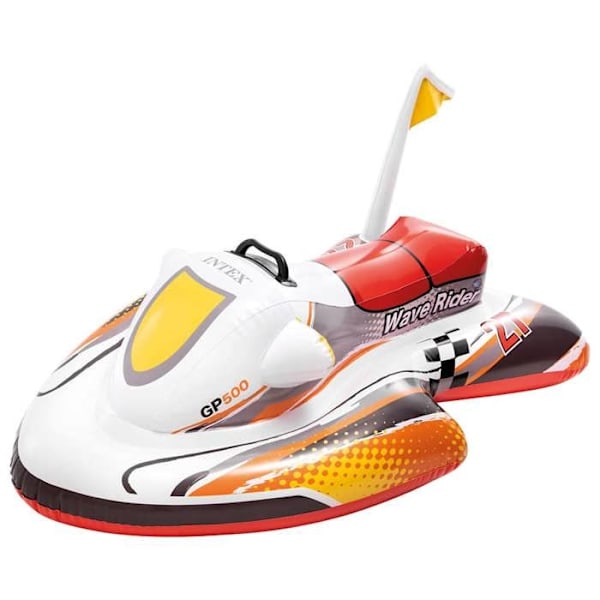 Ride-on Flotør - Intex - 92544 - Multifarvet - Vinyl - 117x77 cm mångfärgad