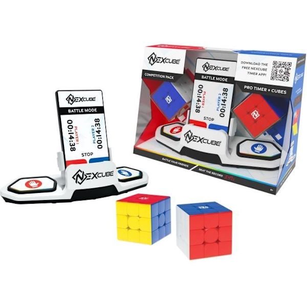 Strategi og puslespil - GOLIATH - Nexcube Battle Pack - 2 nexcube 3x3 - Multicolor Flerfärgad