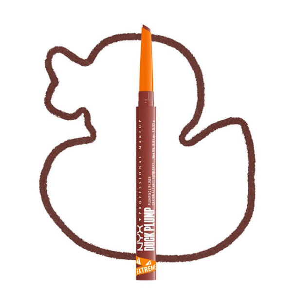 Huulipuna - NYX Professional Makeup - Duck Plump - Swollen Spice - Vegaaninen - Matta viimeistely Oppustet krydder