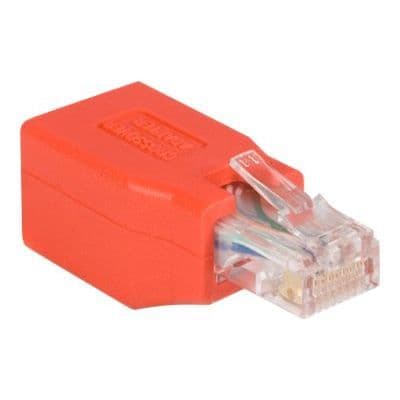 Gigabit Ethernet Cat 6 -sovitin jakeluun - STARTECH - punainen