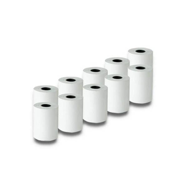 Qoltec termorulle 57 x 20 55g/m2 10 stykker uden BPA - 51896