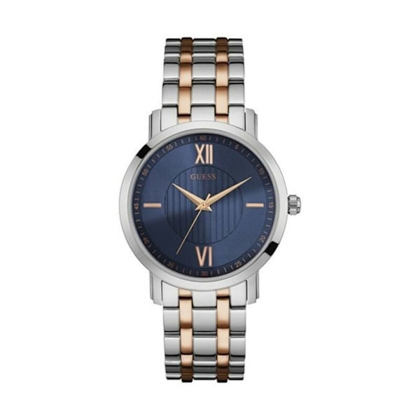 Herrklocka - GUESS - VP W0716G2 - Kvarts - Analog - Rostfritt stål Blå, Silver