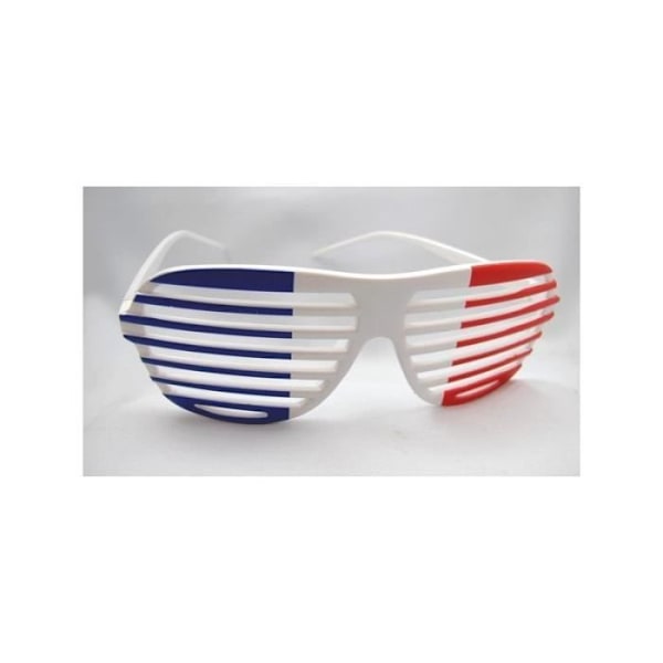 Lasit - Ranska - Tricolore - Unisex - Suuntaus - Aikuiset Trefärgad (blå, vit, röd)