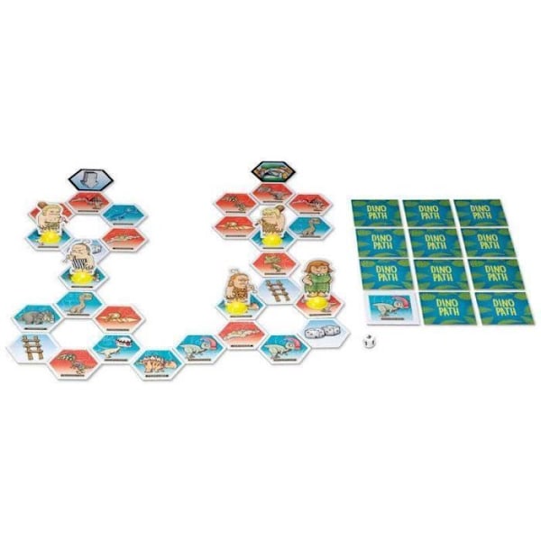 Dino Path -lautapeli - - - Ocio Stock