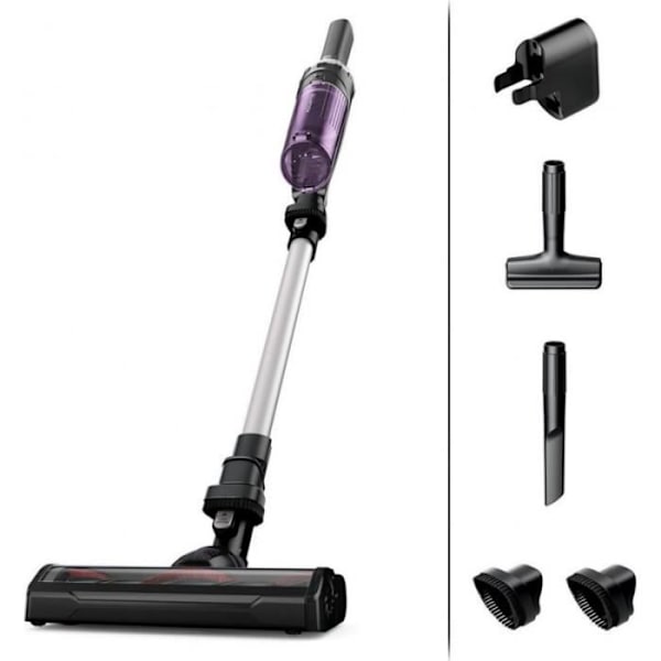 Borstömsugare - Rowenta - X-Nano - Trådlös - 40 min driftstid - 1 kg lätt Lila
