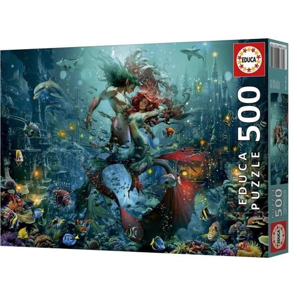 Puzzle - EDUCA - Atlantide - 500 brikker