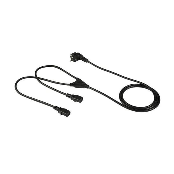 STARTECH Standard strømledning - 2 m - Til skærm, computer - Schuko CEE 7/7 / IEC 60320 C13 - 250 V AC / 10 A