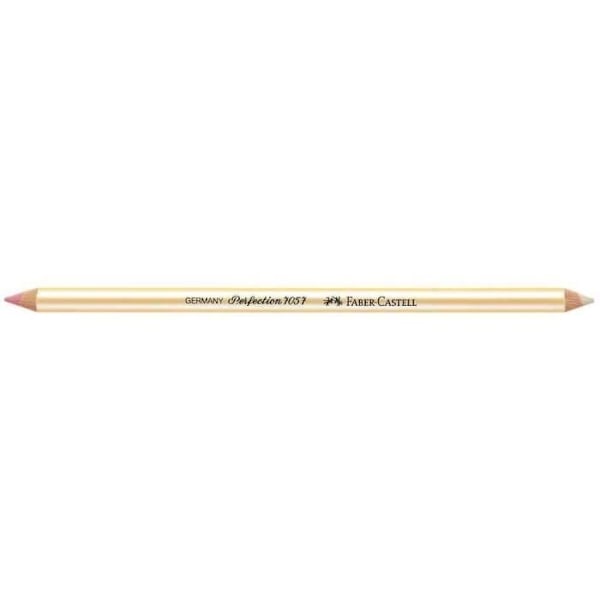Kynä pyyhintä - FABER-CASTELL - PERFECTION 7057 - Kaksoispiste - Valkoinen