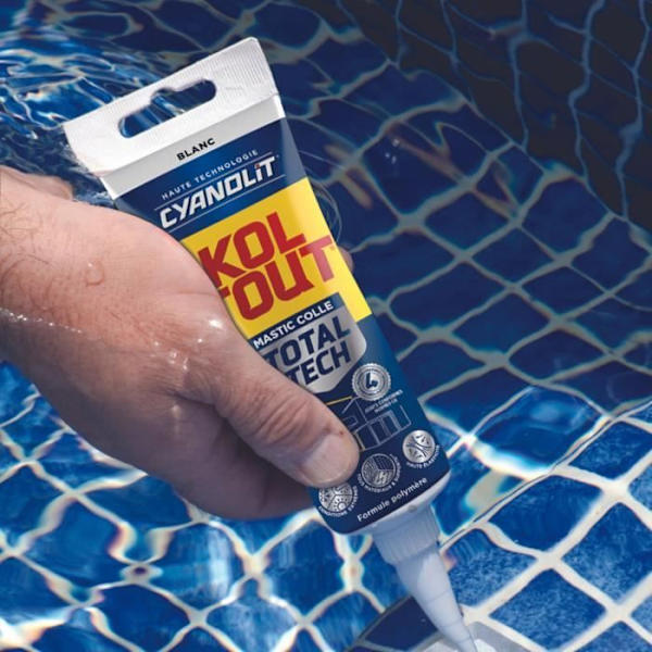 Fastgørelses- og tætningslim - CYANOLIT - Total tech - Tube 125 ml - Høj styrke - Ultra-alsidig