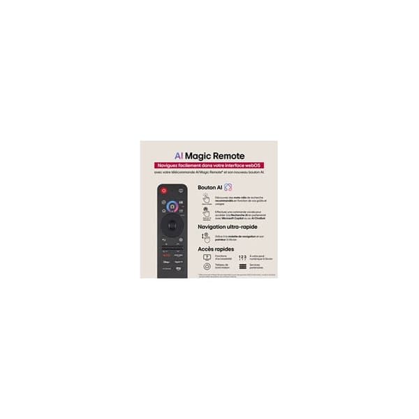 LG OLED77G5 - TV OLED 4K UHD 77'' (195 cm) - α11 AI Processor 4K Gen2 processor