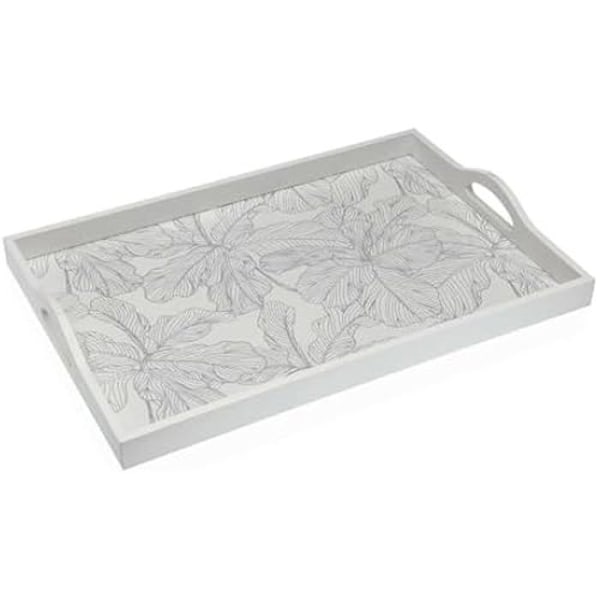 Bakke - VERSA - MDF Træpalme - Flerfarvet - 46,5 x 31,5 x 6,5 cm - Rektangulær Flerfärgad