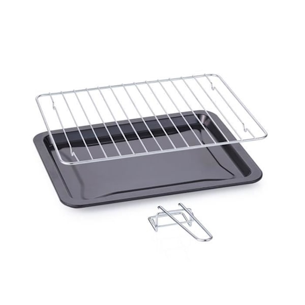 Miniuuni sähkögrillillä - FLAMA - Musta 1528FL - 1500W - 28L - Ajastin 60 min Svart