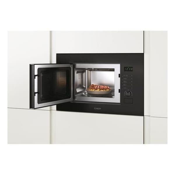 Indbygningsmikroovn - CANDY - Wave 600 - 20L - Sort - Grill med touchskærm