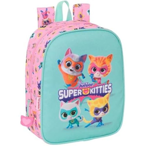 Lapsille tarkoitettu reppu - SAFTA - SUPERKITTIES - Mukava ja monikäyttöinen - Säädettävä kärryyn - Lastentarha