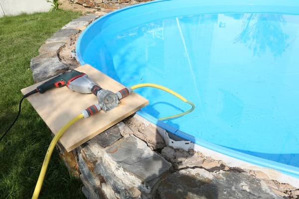 wolfcraft - Metalkasse pumpe til boremaskine - Effekt 3000 l/h - ref. 2200000