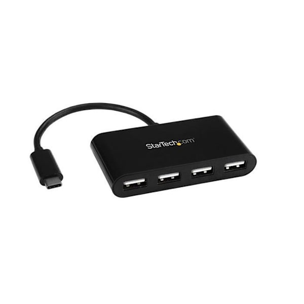 USB 2.0 Hub - STARTECH.COM - ST4200MINIC - 4 porte - USB-C til 4x USB-A - Kompakt og let