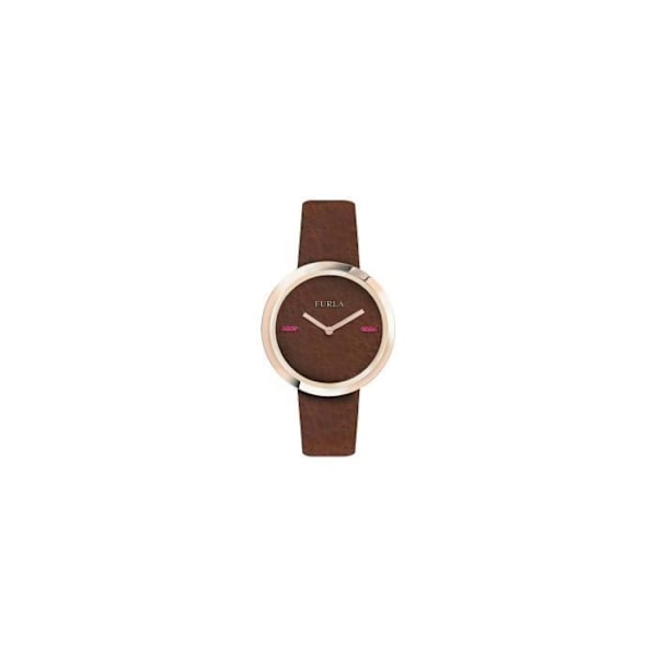 Dameur - Furla - R4251110508 - Quartz - Læder - 34 mm
