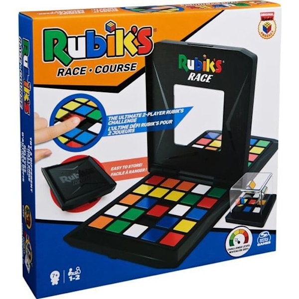 Rubik's Race pulmapeli - Musta - Lapsi - 6 vuotta - Sekalainen Flerfärgad