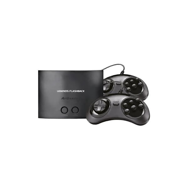 Konsol Rétrogaming - Atgames - Legends Flashback - 100 spil - HDMI - Sort sort