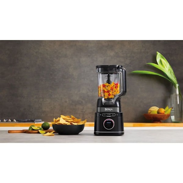 Ninja Detect Power Blender Pro 1200 W Blender - 2-in-1 - 2L - 15 tilaa - 10 nopeutta - Musta Svart